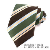 New Wedding Ties For Men Women Business Woven Floral Striped Neck Tie For Party Adult Suit Neckties For Groomsmen Gifts