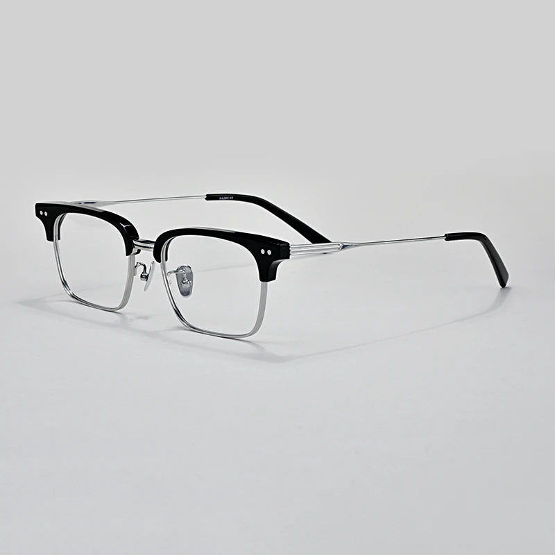 2024 new Italian imported titanium eyeglasses frame star the same fashion VENUS men reading myopia presbyopia optical glasses