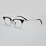 2024 new Italian imported titanium eyeglasses frame star the same fashion VENUS men reading myopia presbyopia optical glasses