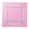 Fashion Hip Hop Bandana Kerchief Unisex Black Hair Band Neck Scarf Headwear Wrist Wraps Head Square Scarves Print Handkerchief