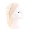 Women Stretchy Wide Band Crochet Hair Snood Mesh  Net Wig Cap Head Cover Care Nightcap Pocket Wrap Dreadlock Headwear
