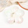 Extra Large Flower Elastic Hair Tie For Women Solid Color Rubber Bands Headband Scrunchie Ponytail Holder Hair Accessories