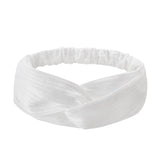 Headbands For Women Girls Top Knot Stretchy Headband Boho Twisted Criss Cross Hair Bands Knitted Cotton Turban Hair Accessories