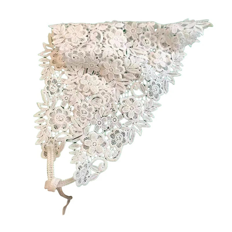 Flower Headscarf Headbands Knitting Hairband For Women Bandanas Headwear Fashion Girls Headband Hair Accessories