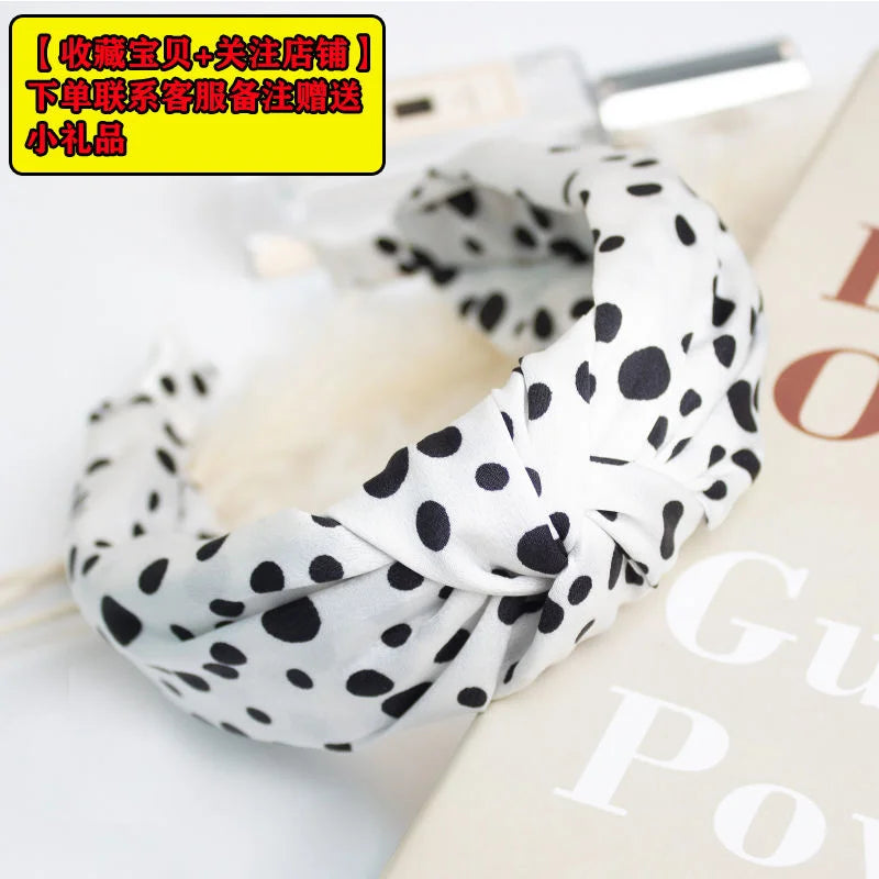 New Flower Headbands For Women Hair Hoop Knot Turban Headband Elastic Hairband Hair Accessories for Girls No Slip Stay