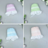 20CM Doll Hat Cute Lace Princess Miniature Hat Nightcap Soft Bonnet Cap For Idol Dolls Accessories Photography Props Kids Toys