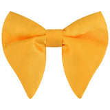 GUSLESON Fashion Pink Champagne Blue Solid Bow Tie For Men Classic Big Bowtie For Party Wedding Bowknot Adult Mens Tie