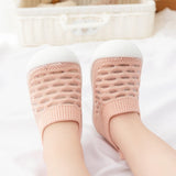 Spring Popular New Baby Shoes Mesh Knit Breathable Kid Girls Boys 0-3T Summer Slip-On Casual Sneakers Toddler Non-Skid Prewalker