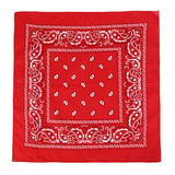 Fashion Hip Hop Bandana Kerchief Unisex Black Hair Band Neck Scarf Headwear Wrist Wraps Head Square Scarves Print Handkerchief
