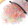 1000Pcs/Pack Disposable Elastic Hair Bands Colorful Scrunchie Girls Rubber Band Ponytail Holder Kids Hair Accessories Hair Ties