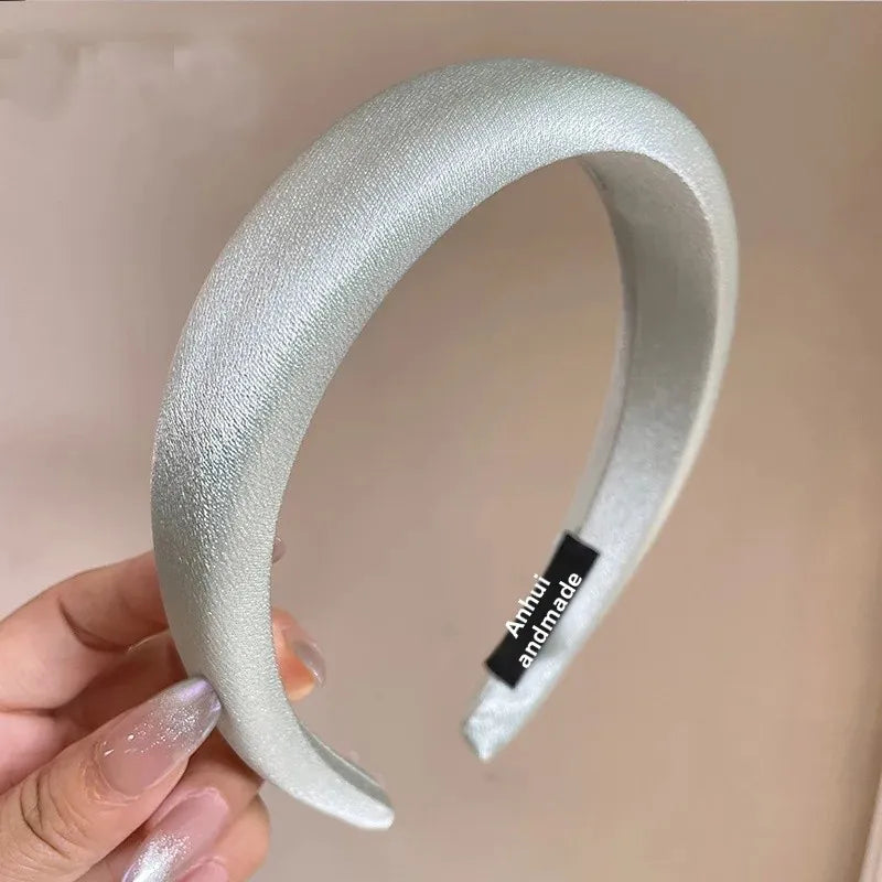 Korean Style Sponge Hairband Women's Fashionable Soft Versatile Headband Elegantly Designed Face Washing Popular Internet Red