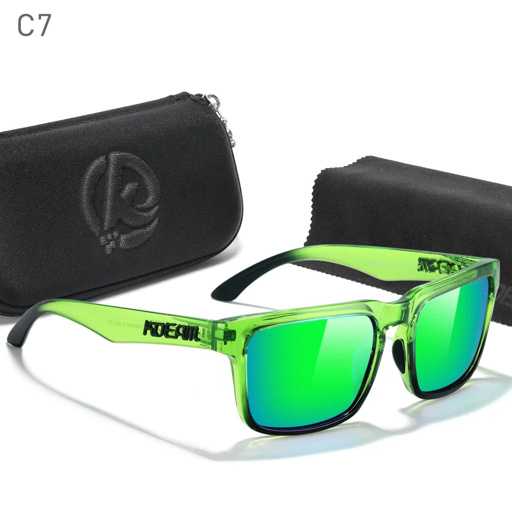 KDEAM Oversized Sunglasses Polarized Photochromic Lenses Night Vision Goggles Designed For Both Men And Women Large Glasses