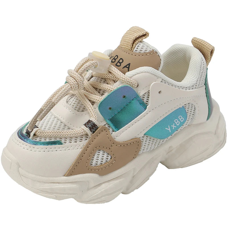 Size 21-36 Baby Toddler Shoes For Boys Girls Breathable Mesh Little Kids Casual Sneakers Non-slip Children Sport Shoes Tenis