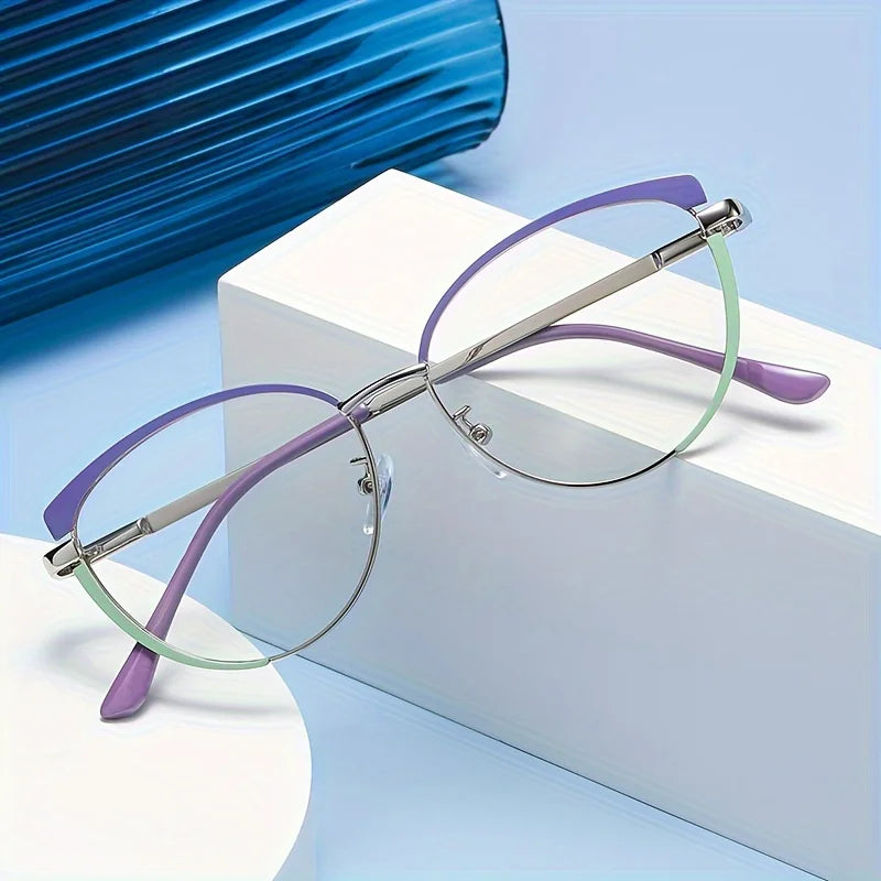 Blue Light Blocking Glasses For Men Women  Anti Eyestrain UV For  Computer Gaming Glasses Trendy Lightweight Frame
