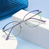 Blue Light Blocking Glasses For Men Women  Anti Eyestrain UV For  Computer Gaming Glasses Trendy Lightweight Frame