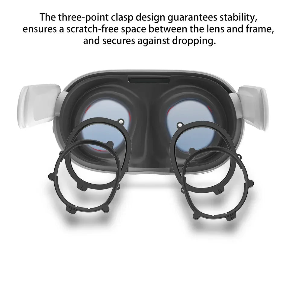 For Quest 3 lens Magnetic eyeglass frames anti-blue light optical lenses protection VR accessories for Oculus/Meta Quest 3