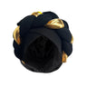 African Turban Cap Headdress Women's Pleated Hat Hair Accessories Arab Wrapped Muslim Hijab