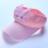 2023 New Kids Sun Hats Children Summer Visors Cute Rabbit Wings Bunny Hat Summer Hat for Kids Boys Girls Hats 3-12years Old