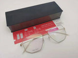 Denmark Brand Titanium Glasses Frame Men Women Double-Beam Square Eyewear Screwless Handmade Eyeglasses Frames Edwin Oclus De