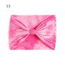 Bohemian Wide Stretch Headbands Multi-color Tie-dyed Yoga Sweatband Turban Head Wrap Bandana Women Hair Accessories Wholesale