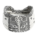 Wide Printed Bandanas Hairbands Boho Knot Turbans Yoga Elastic Head Wrap Women Headband Headwear Fashion Hair Band Accessories