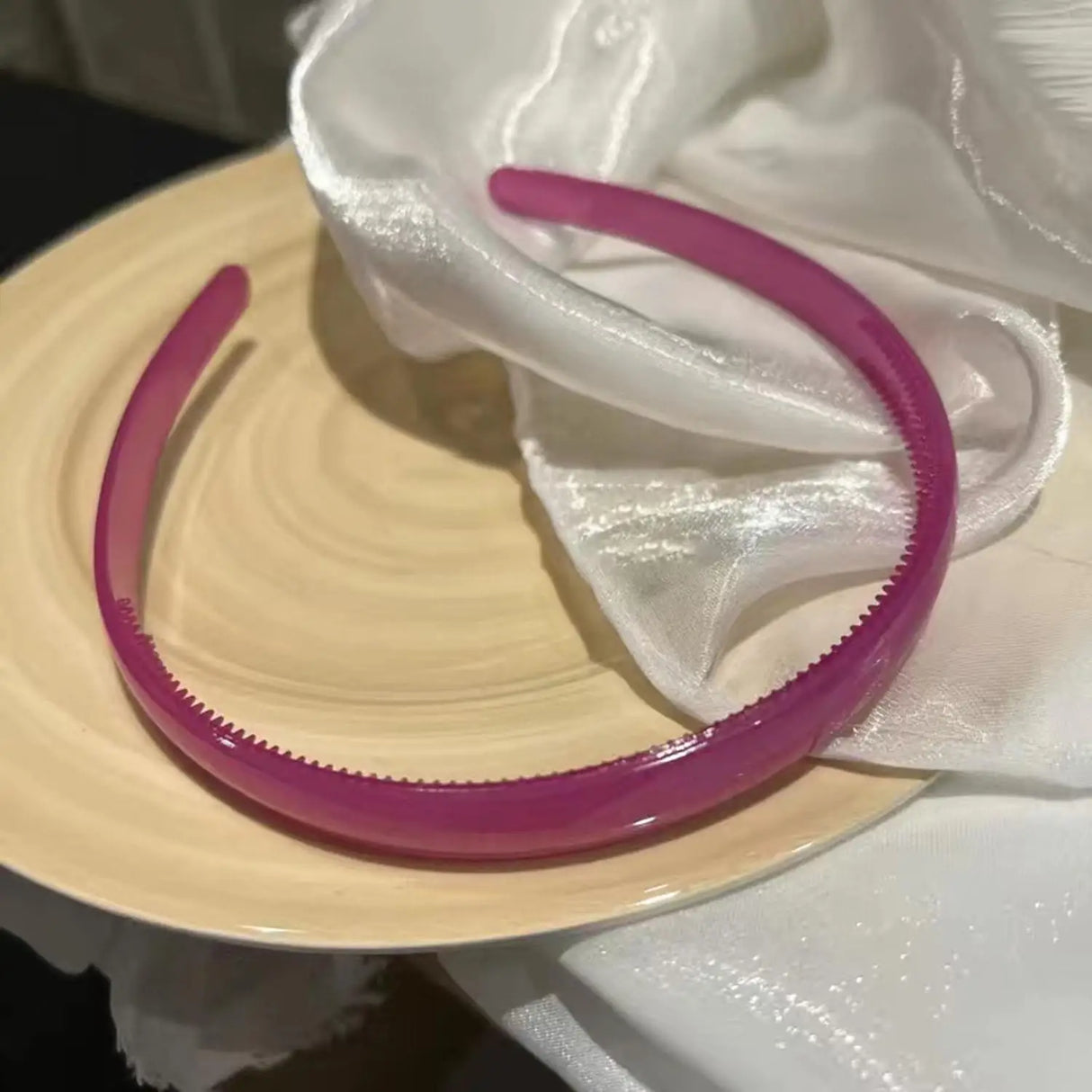 Jelly Color Headbands For Women Girls Headband With Tooth Anti-slip Hairband Hair Accessories For Hair Head Hoop