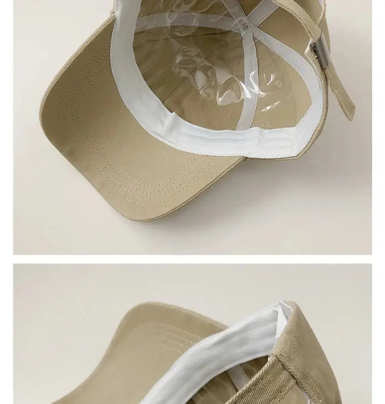 Spring Korean Retro Baseball Hat Women, Autumn and Winter, Wild Ins, Street Letter Embroidery Cap, Summer Couple Men