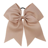 8'' Large Elastic Hair Bows Head Rope Bands Grosgrain Ribbon Hair Ties Boutique Bow Tie For Girls Headwear Hair Accessories
