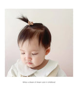 Hair Accessories Girls Bands Bandeau Cheveux Scrunchies Elastic Fille Korean Haarband Rubber Brown Children Gomas Gift Kids