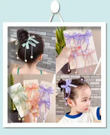 New Girls Colorful Wigs Ponytail Headbands Rubber Bands Beauty Hair Bands Headwear Kids Hair Accessories Head Band Hair Ornament