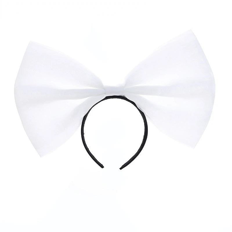 Bow Headband Bowknot Hair Bands Women Party Decoration Cosplay Costume Headwear Headpiece Birthday  Accessories Halloween