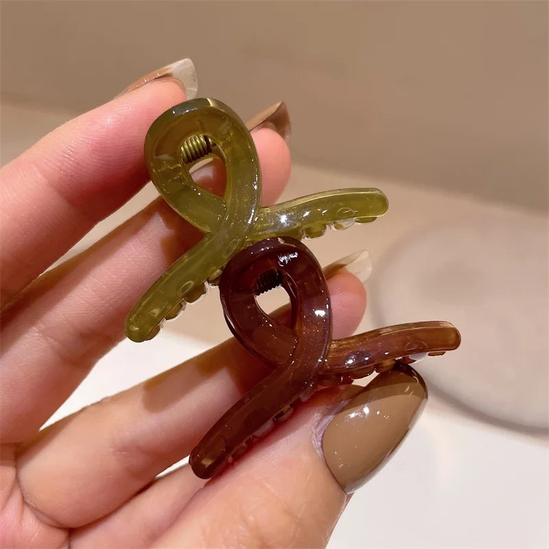 4.5cm Mini Cute Little Catch Clip Half-tie Hair Small Hair Catch Hair Clip Net Red Bangs Side Clip