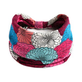 Boho Headbands For Women Fashion Stretch Wide Hair Bands Knoted Turban Yoga Sweatband Elastic Head Bands Stylish Wrap Headbands