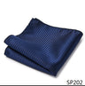 Vangise Brand Newest style  Silk Hanky Man Floral Gray Fit Business lover's day Pocket Square Handkerchiefs
