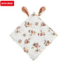 Baby Saliva Towels Cartoon Print Muslin Hand Face Wipes Newborn Bib Kids Handkerchief Toddler Soft Washcloth Burp Cloth