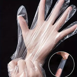 20pcs Multifunctional Disposable PVC Black Nitrile Gloves, Perfect For Car Repair, Food Prep, Hair Dyeing & More
