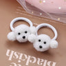 Hair Accessories Girls Ties Elastique Cheveux Fille Gomas Elasticas Furry Korean Kinder Kleding Rabbit Ears Scrunchie Headbands