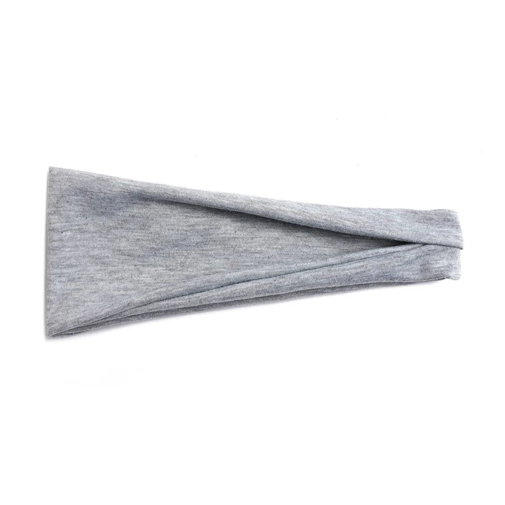 Classic Non Slip Headbands Fashion Workout Yoga Exercise Hair Sweat Wicking Summer Hair Accessories Elastic Bands For Men Women