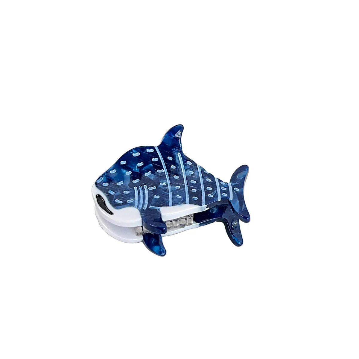 Muweordy Blue Whale Hair Claw Acetate Hair Clips For Women Popular Hair Catches Animal Hair Clip Cute Sea Creature Claw Clips