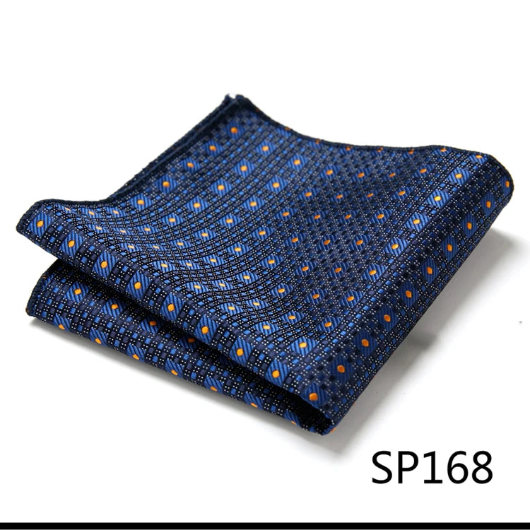 Pocket Square Handkerchief Nice Handmade Woven 100% Silk Hanky Pocket Square Printed  hombre Pink Office Clothing accessories