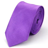 Narrow Ties for Men Women  5cm (2") Skinny Wedding Black Blue Red Pink White Purple Green Gray Piano Skull Slim Necktie