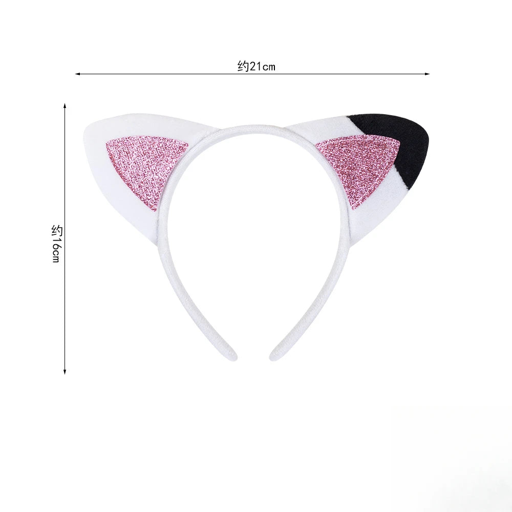 Creative Cartoon Gabby Dollhouse Headbands Children Fashion Headwear Girls Cute Sweet Headdres Creative Cosplay Accessories Gift