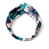 Women Girls Summer Bohemian Hair Bands Print Headbands Retro Cross Turban Bandage Bandanas HairBands Hair Accessories Headwrap