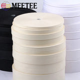 1Pc(90M) 10/15/20/25/30/35mm Cotton Webbings Tapes Bag Belt Lable Ribbons Bands DIY Sewing Clothes Tag Tape Bias Binding Crafts