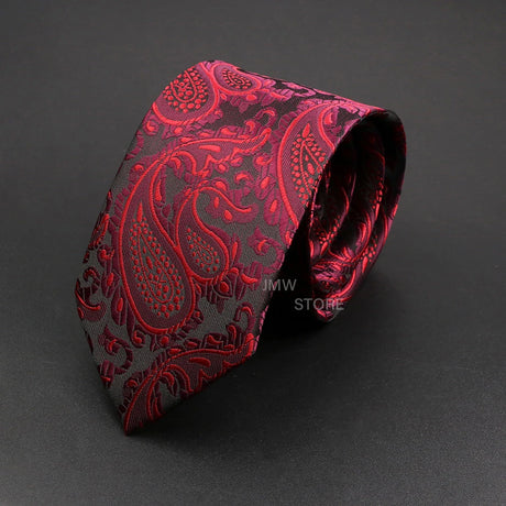 New Design Wedding Men Tie Grey Brown Green Paisley Flower Neckties Men Business Dropshipping Groom Collar Accessories Gift