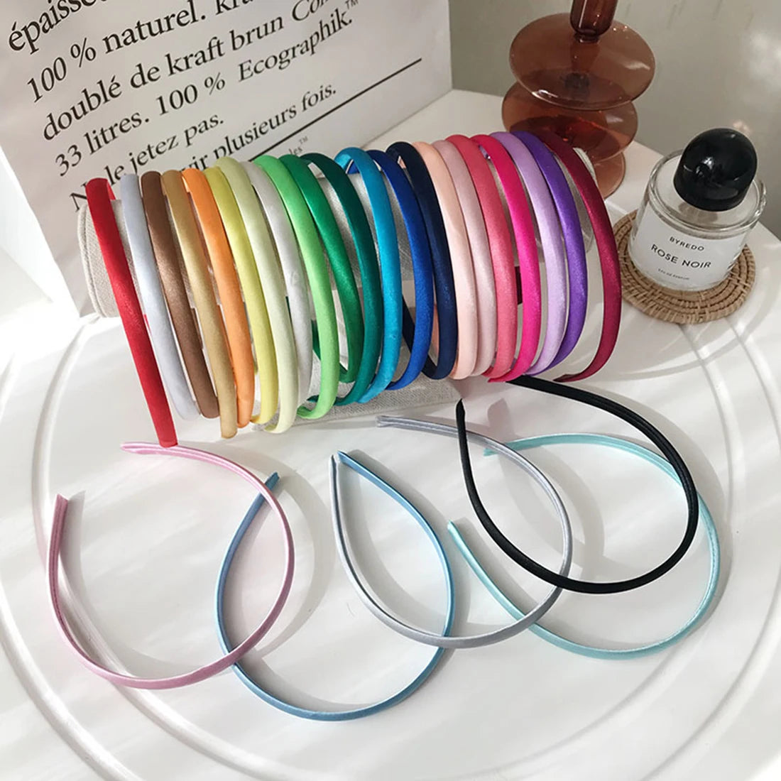 Red Blue Hair Bands Headband For Girls Women Children Hair Band Solid Color Elastic Hair Hoop Band Headpiece Hair Accessories