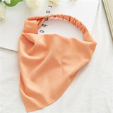 Headbands Cute Women Elastic Hair Accessories Bandana Turban Headwrap Triangle Hair Scarf