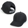 Fashion Candy Color Kids Baseball Cap Sun Protection Boy Girls Hat Adjustable Travel Peaked Caps Hat High Ponytail Kids Boy Hat