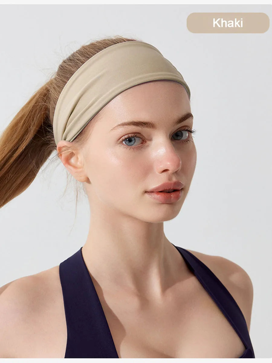 Women Elastic Hair Bands Yoga Hairband Sport Headband Cycling Exercise Headwrap Hair Accessories Fashion Wash Face Headbands