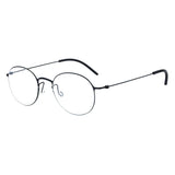 Thititanium Glasses Frame Men Denmark Brand 5504 Women Eyeglasses Thin Rim Screwless Ultralight Classics Round Eyewear 2025 New